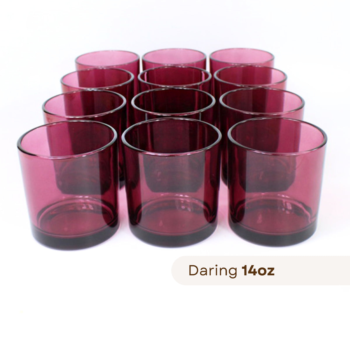 12 Havana daring candle jar