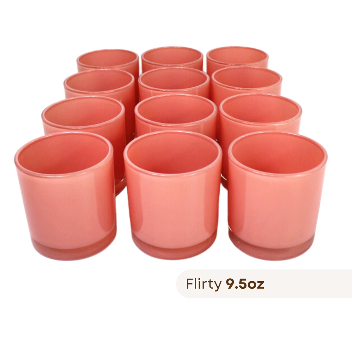 12 Monticiano flirty candle jars
