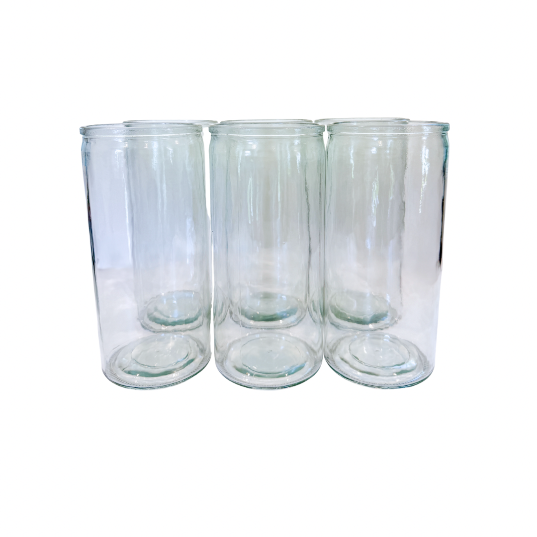 14 Day Clear Glass Cylinder