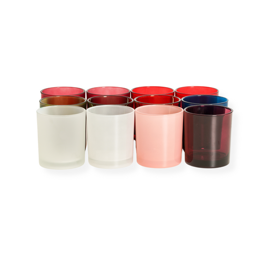 14 oz festive candle containers Christmas kit