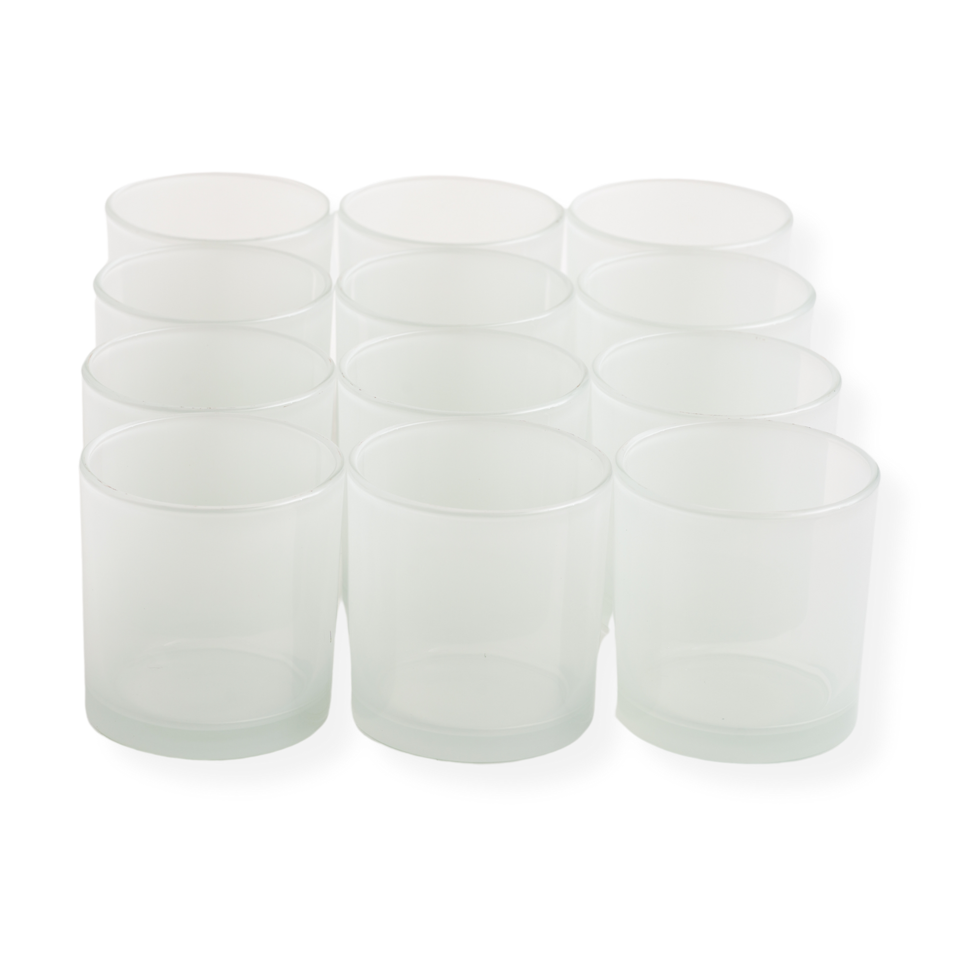 Havana Frosted candle jars