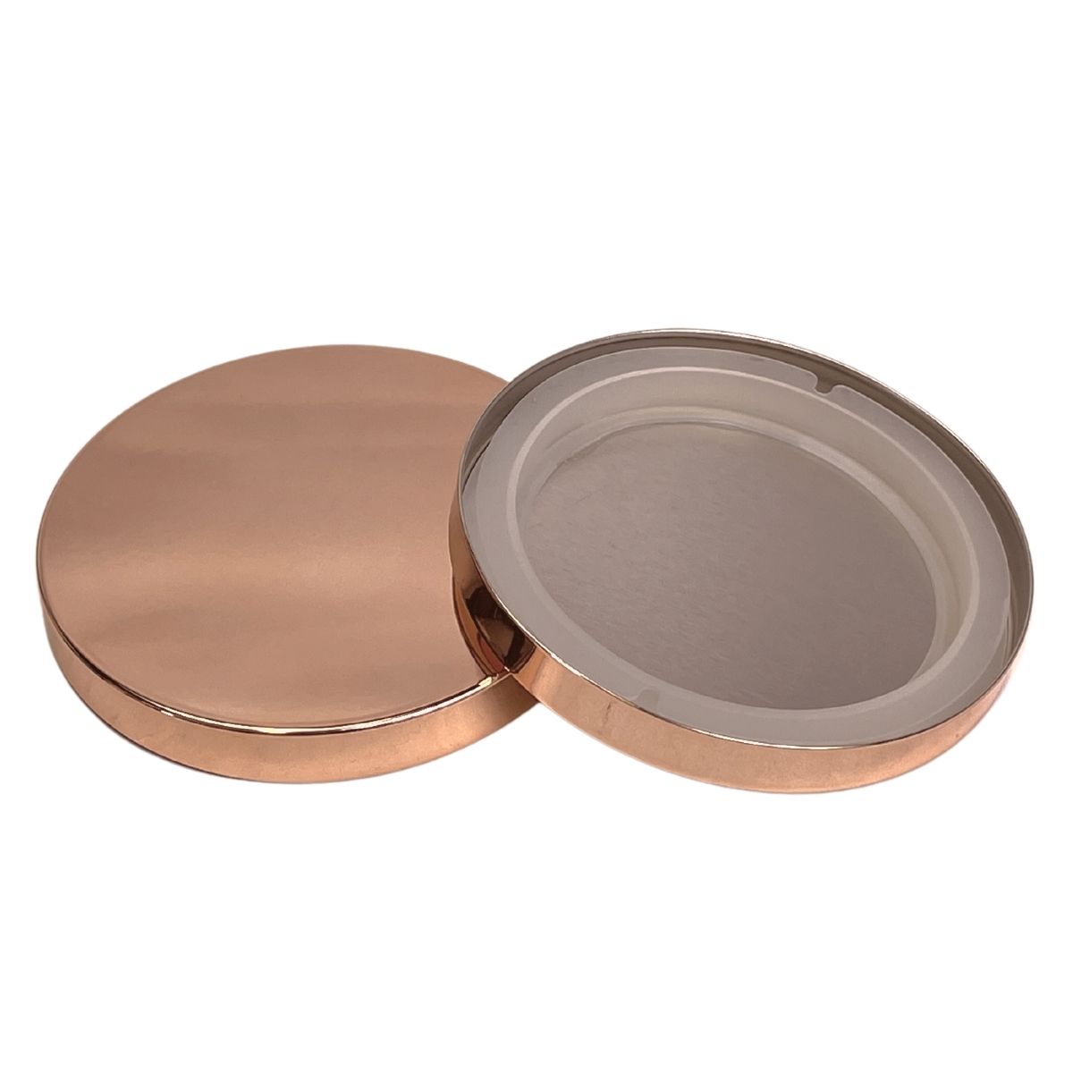 Rose Gold Metal Candle Lids - Fits 18 & 22 oz. Jars