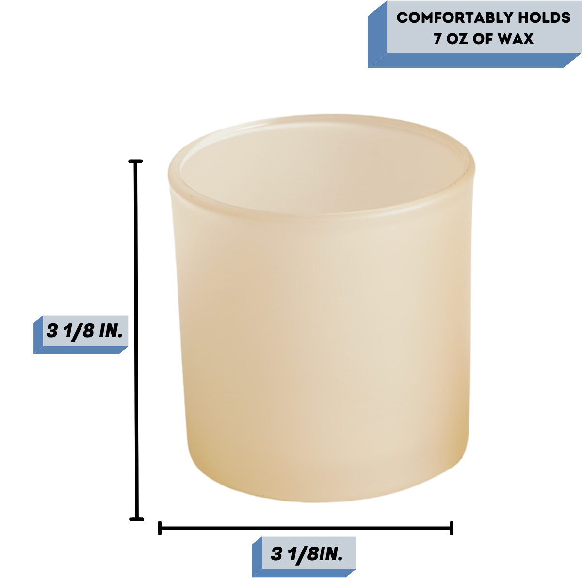 Monticiano ivory candle vessel measurements