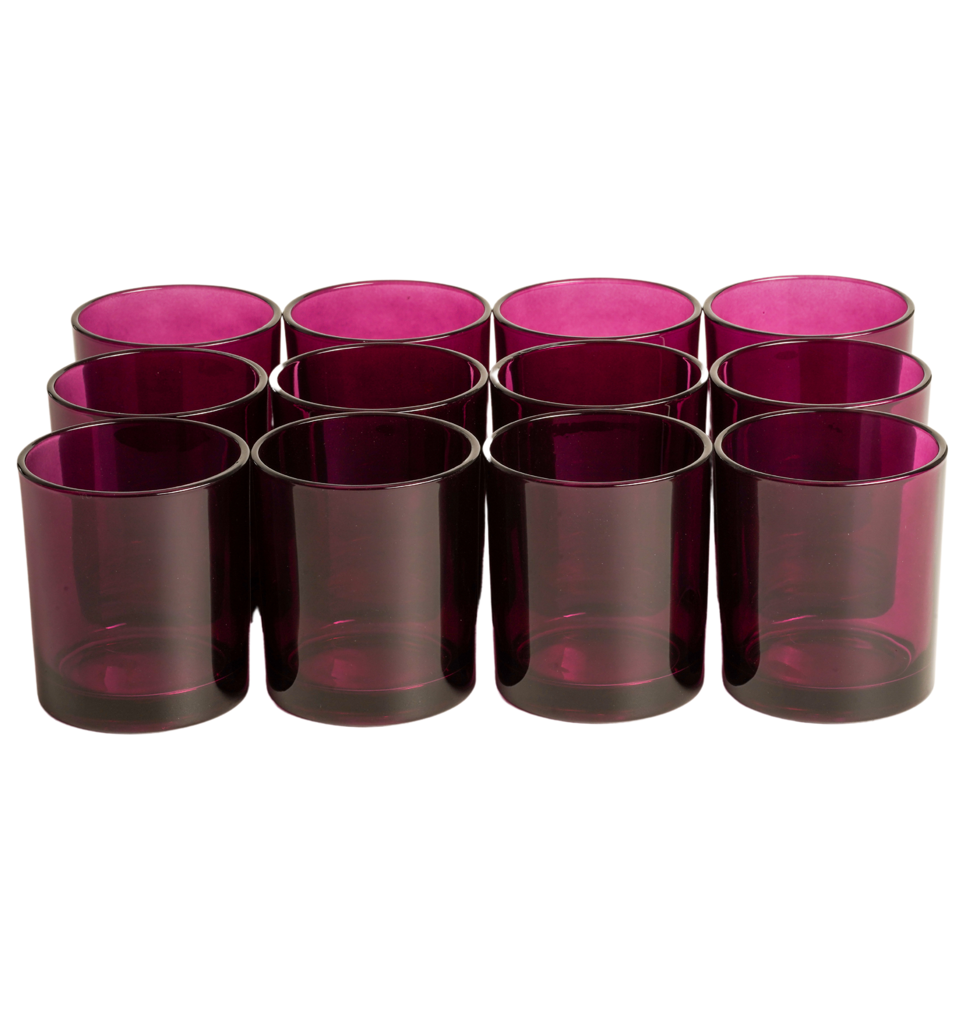 Monticiano plum Candle vessels