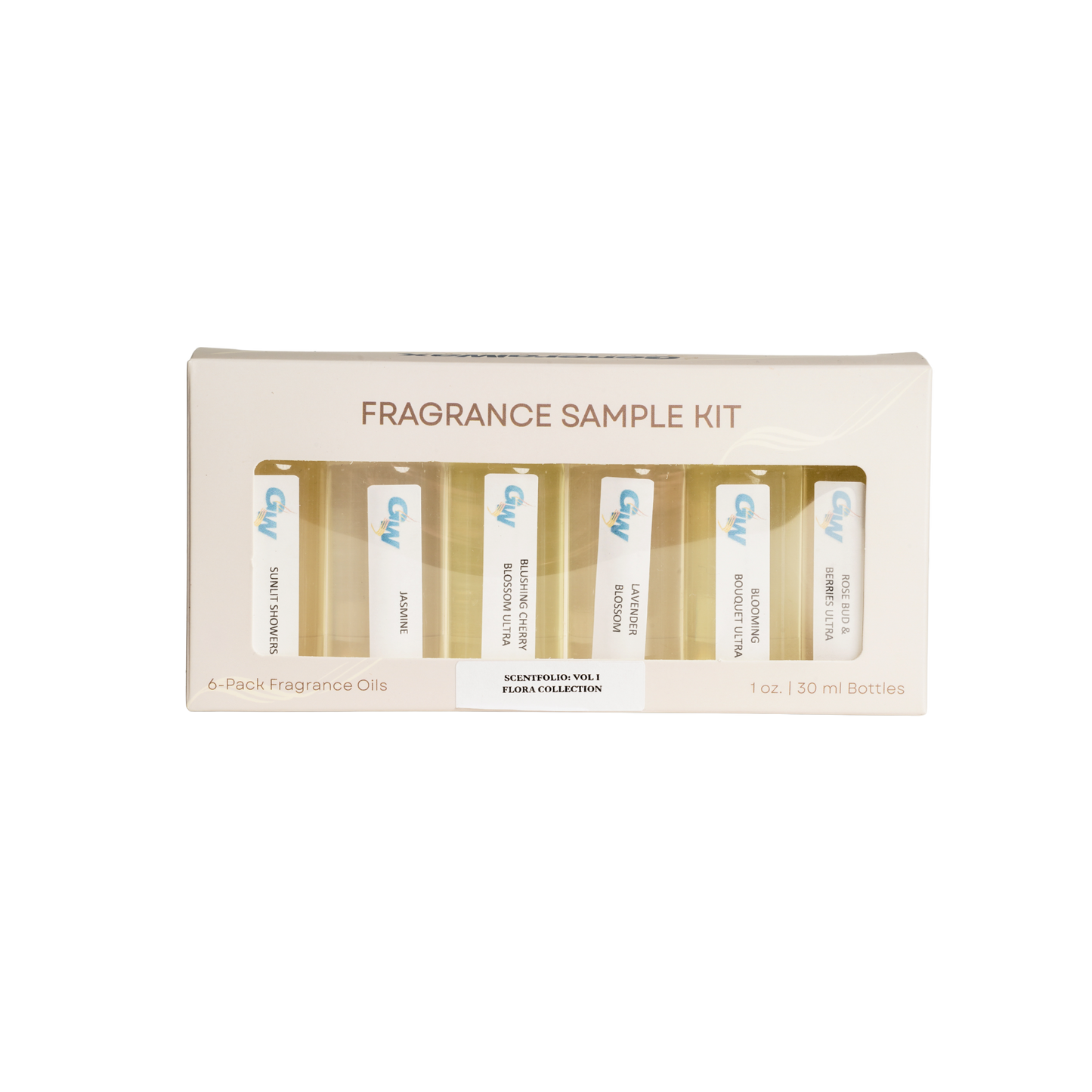 Scentfolio: Vol. I – Flora Collection Candle Fragrance Set | Floral Oils
