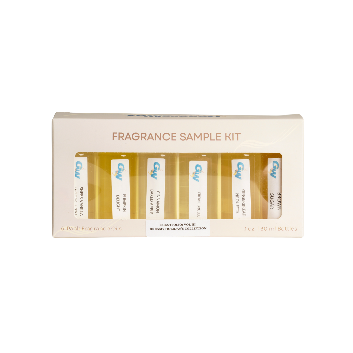 Scentfolio: Vol. III – Dreamy Holidays Collection Candle Fragrance Set | Festive Oils