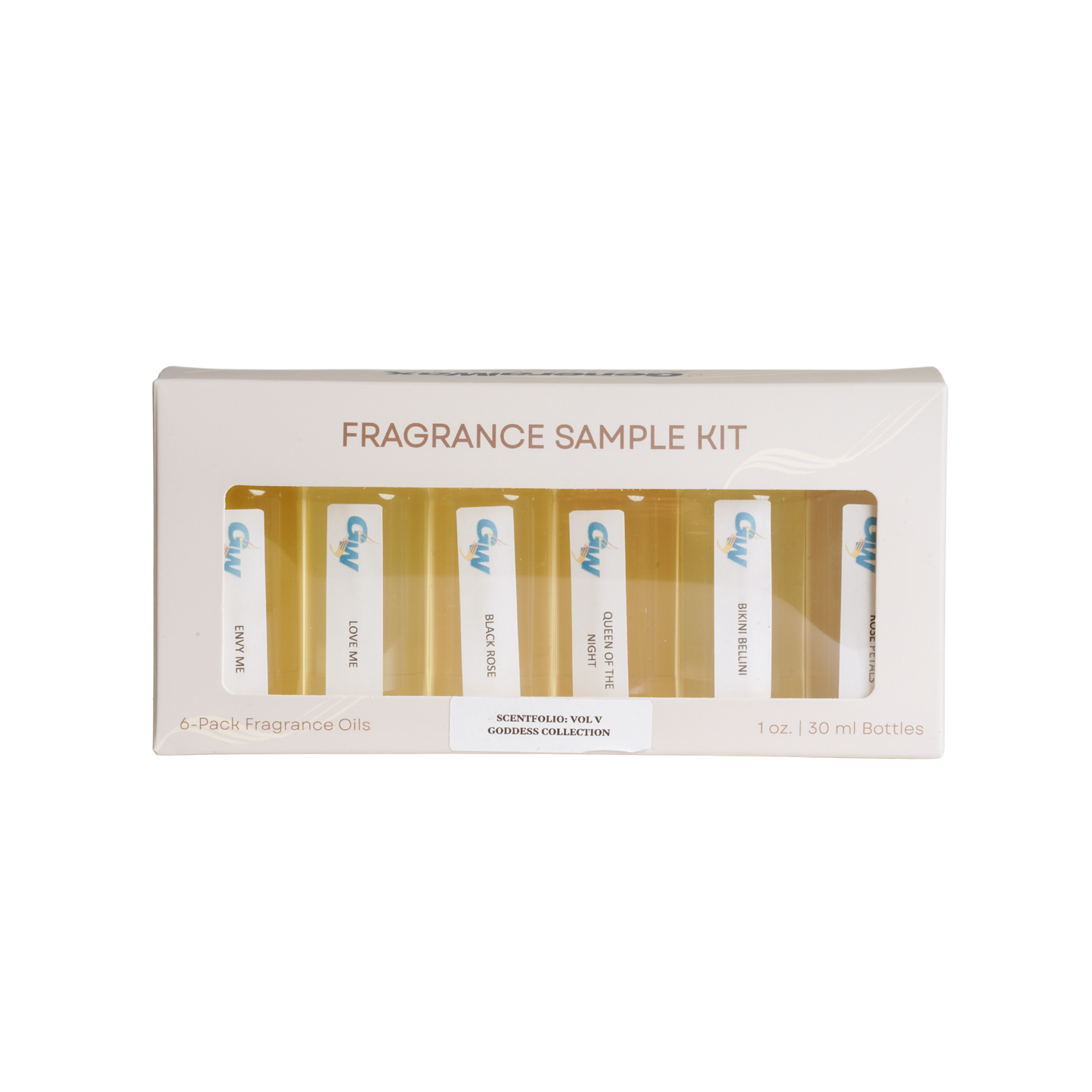 Scentfolio: Vol. V – Goddess Collection Candle Fragrance Set | Feminine & Alluring