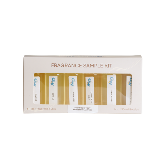 Scentfolio: Vol. V – Goddess Collection Candle Fragrance Set | Feminine & Alluring