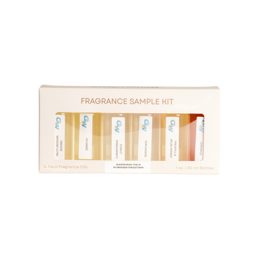 Scentfolio: Vol. II – Sunkissed Collection Candle Fragrance Set | Tropical Oils