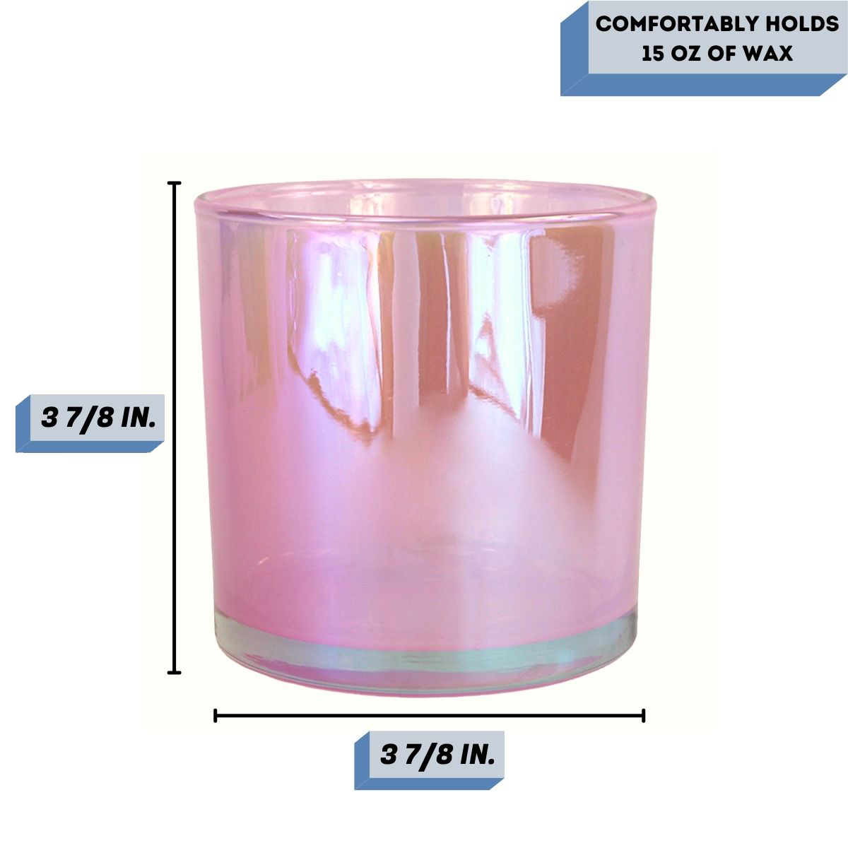 18 Oz. Sydney Unicorn Iridescent Candle Jar