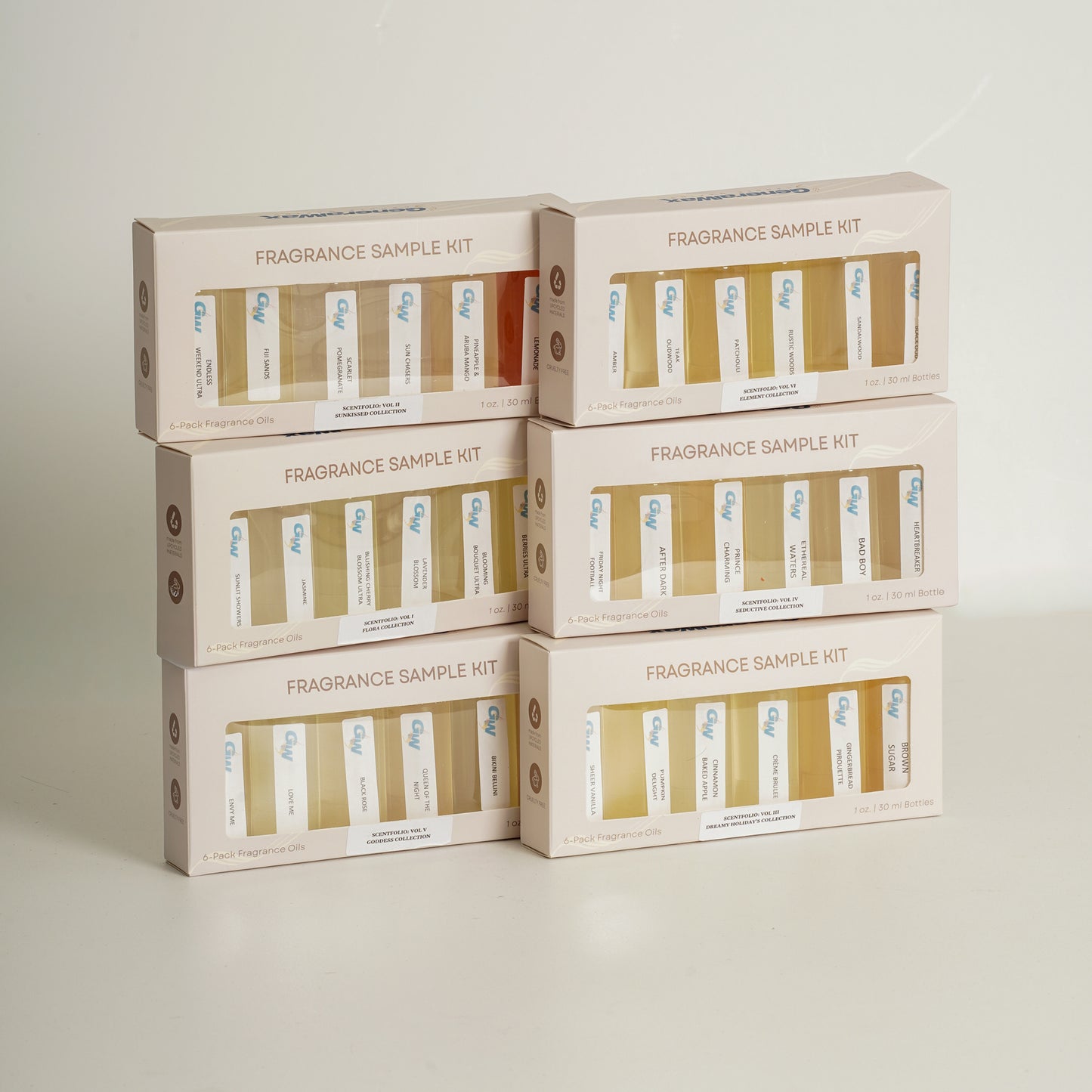 Scentfolio: Vol. III – Dreamy Holidays Collection Candle Fragrance Set | Festive Oils