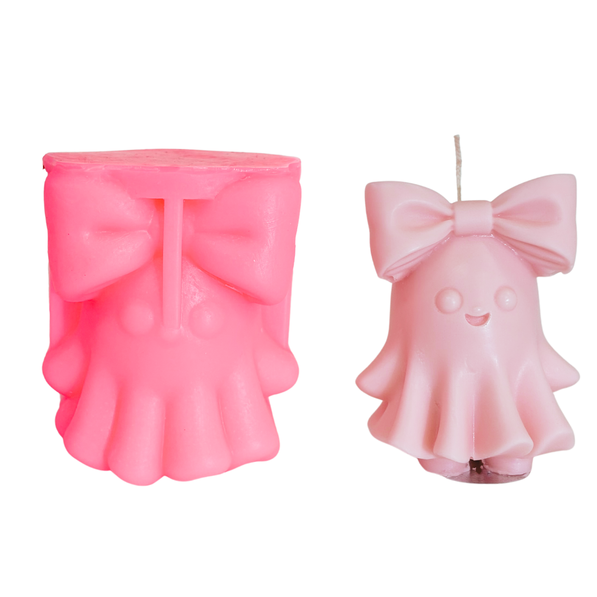 Girly Ghost Silicone Candle Mold