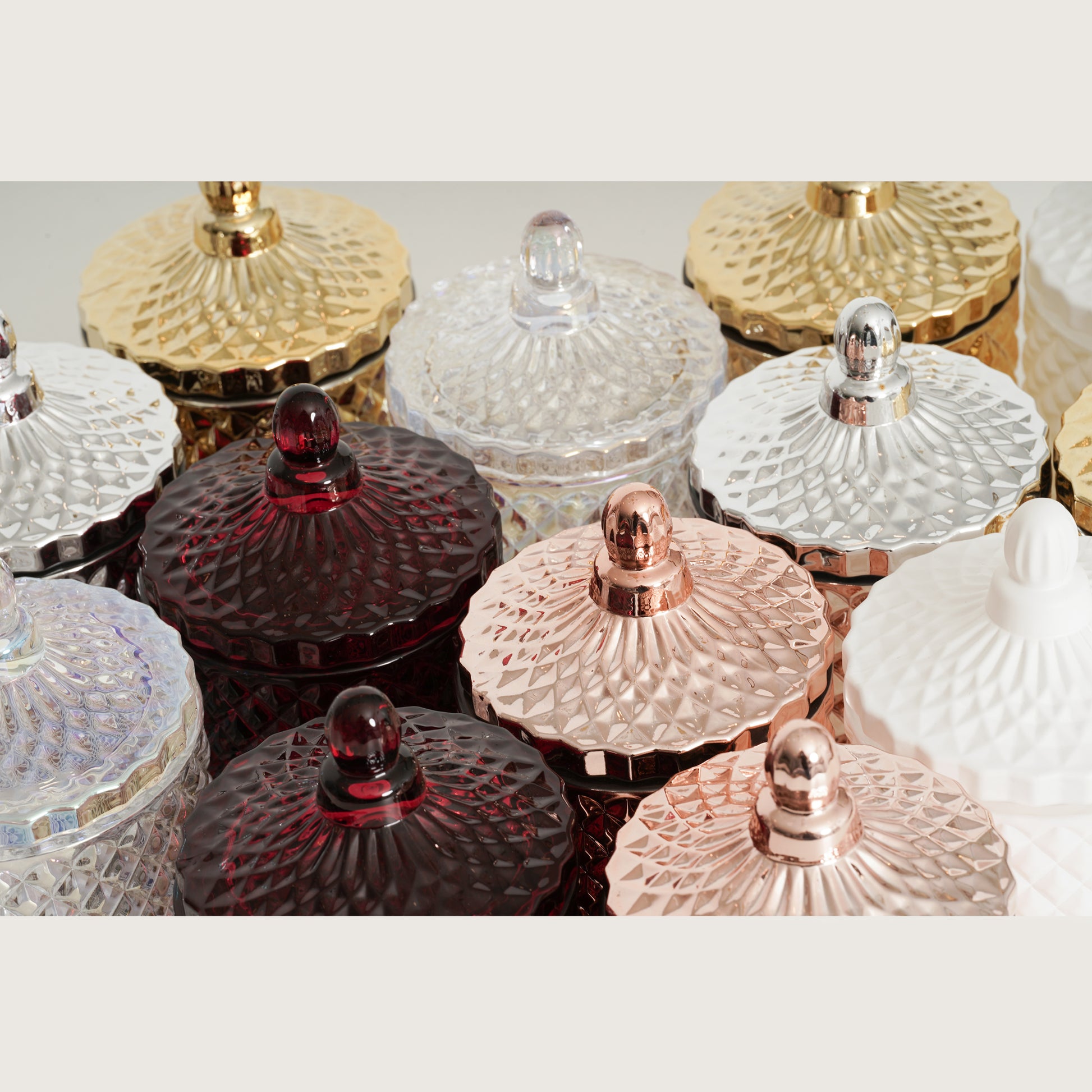 holiday candle jars set for professional candle makers