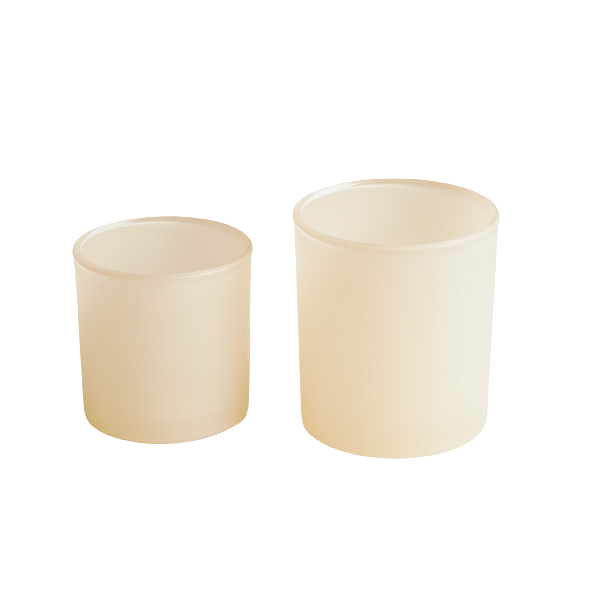 monticiano and havana ivory candle jar for candle making businesses