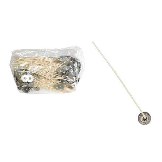 "P" TYPE (36-24-24) PRE-TABBED COTTON CORE WAXED WICK (Bag of 200)