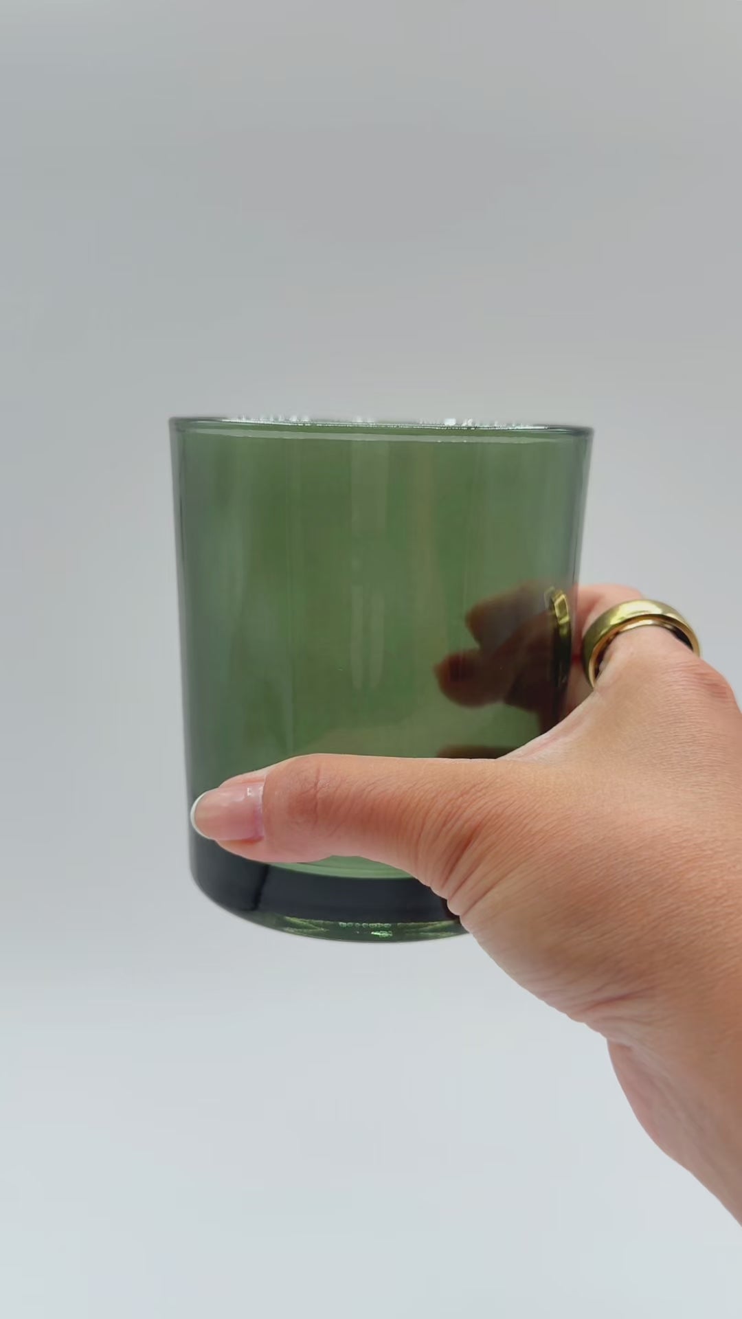 Havana Forest Green candle jar