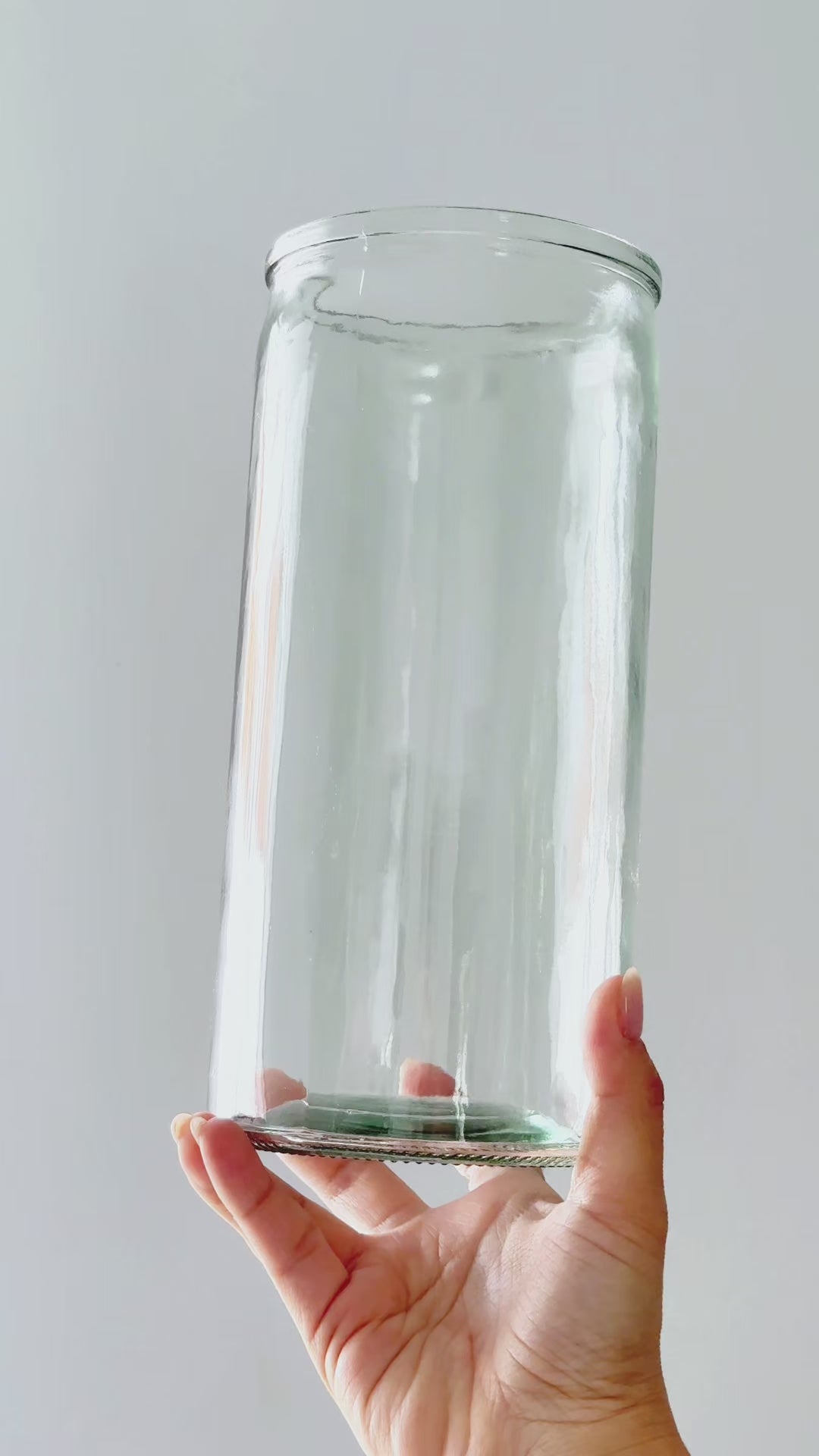 14-Day Clear Glass Cylinder