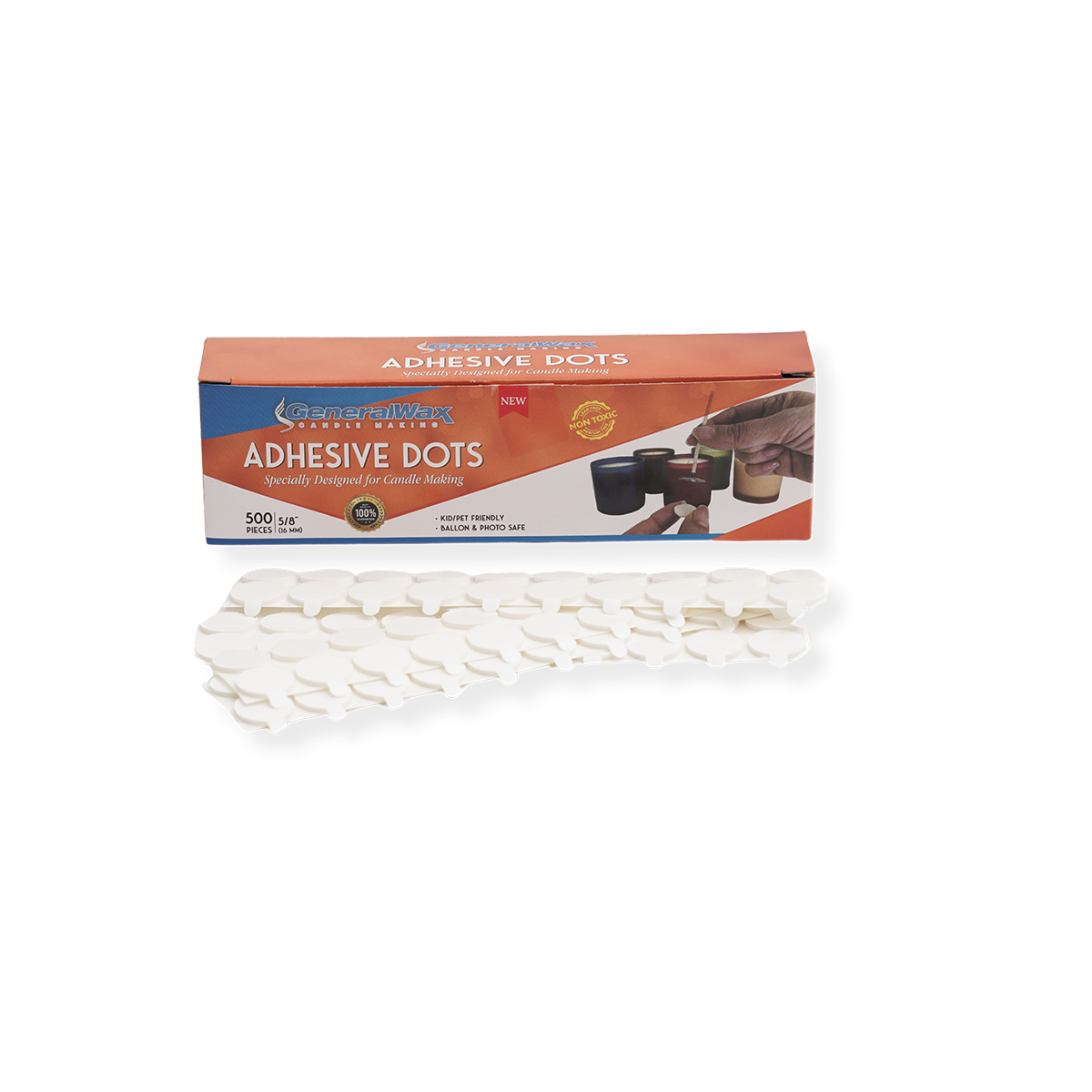 Adhesive Dots For Candles (500 pieces)