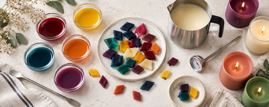 Candle Dye Guide How to Color Candle Wax for Beautiful Results