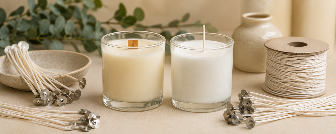 HTP VS CD Wicks: Which Candle Wick Is Right for Your Candle?