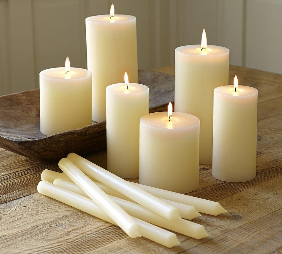 The best wax for pillar candles