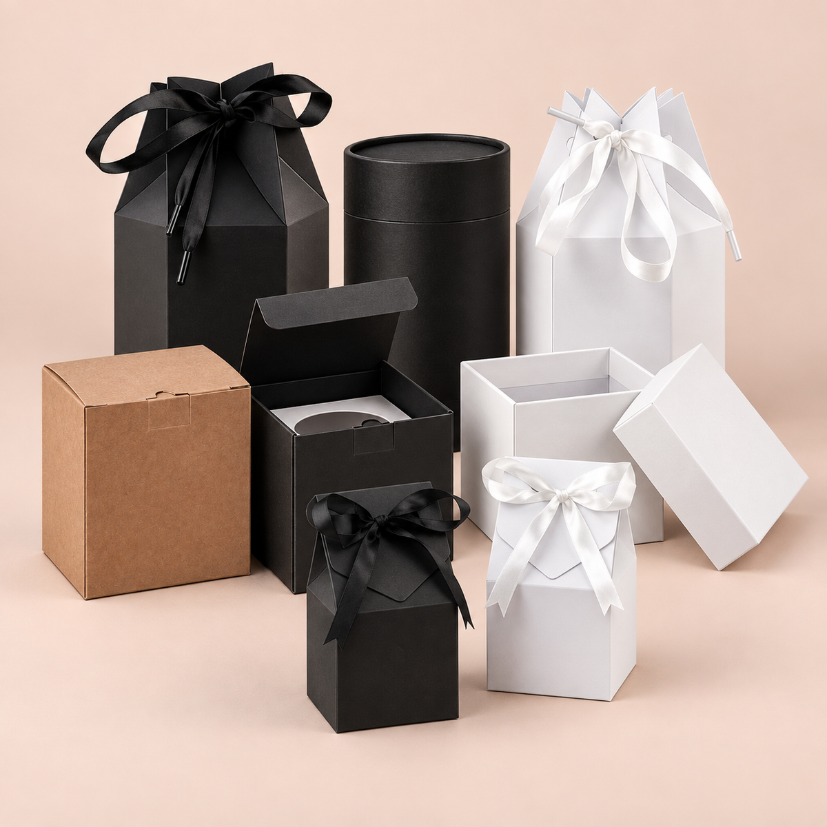 boxes and packaging
