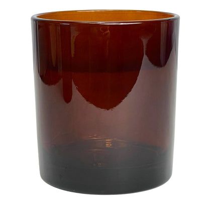 Havana Glass Amber candle jar