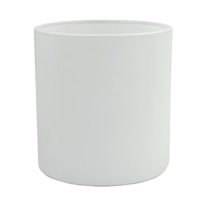 MONTICIANO MATTE WHITE CANDLE VESSEL