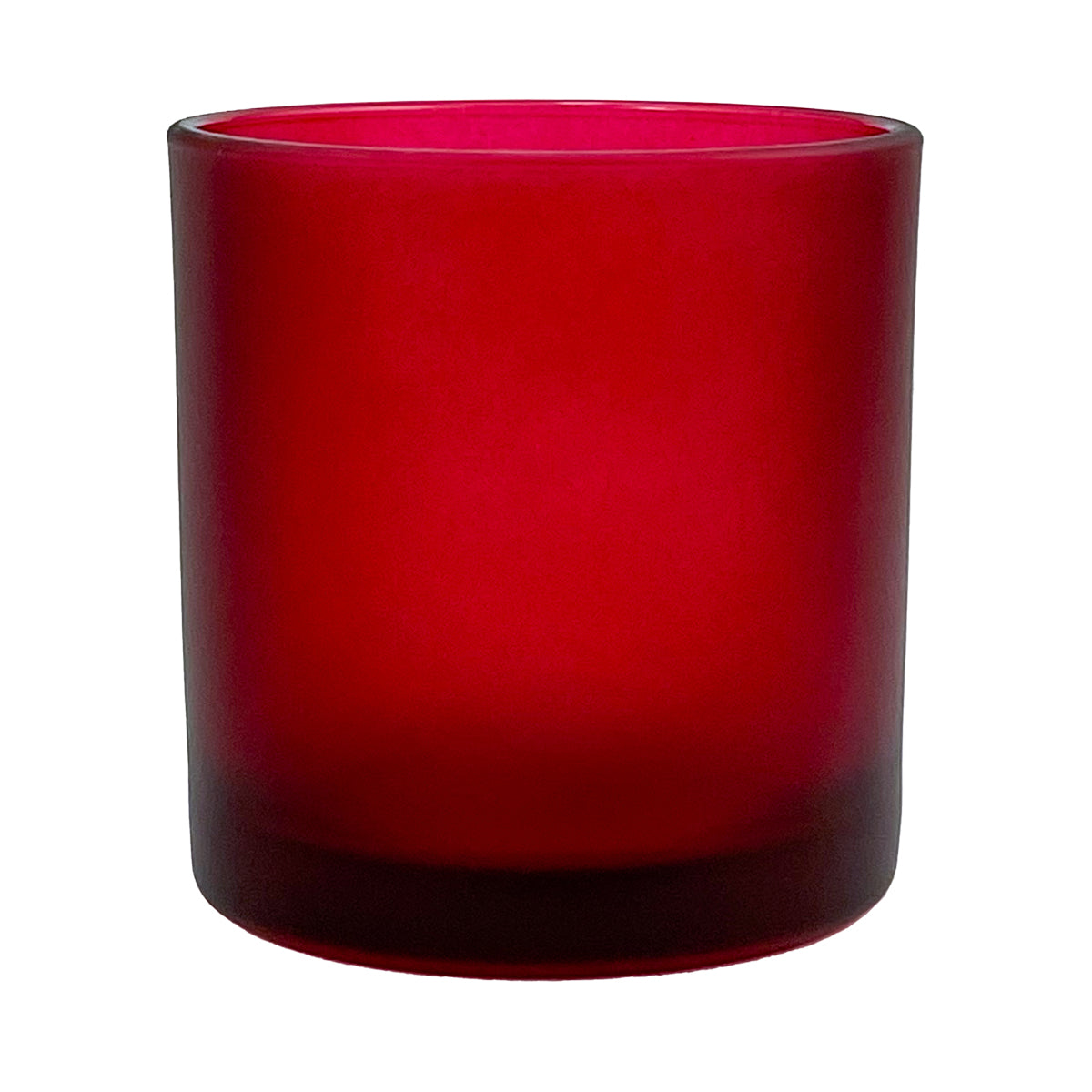 MONTICIANO RUBY FROSTED Candle Vessel