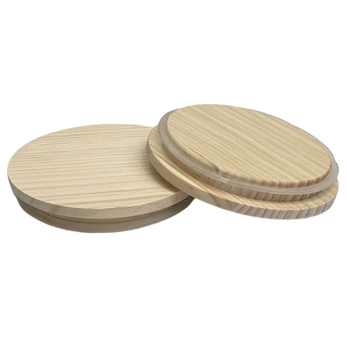 14 oz Wood Candle Lid