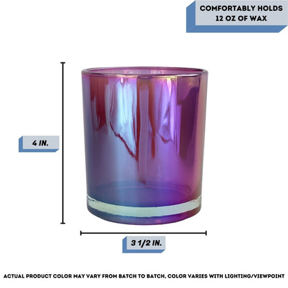 14 Oz. Havana Pixie Iridescent Candle Vessel