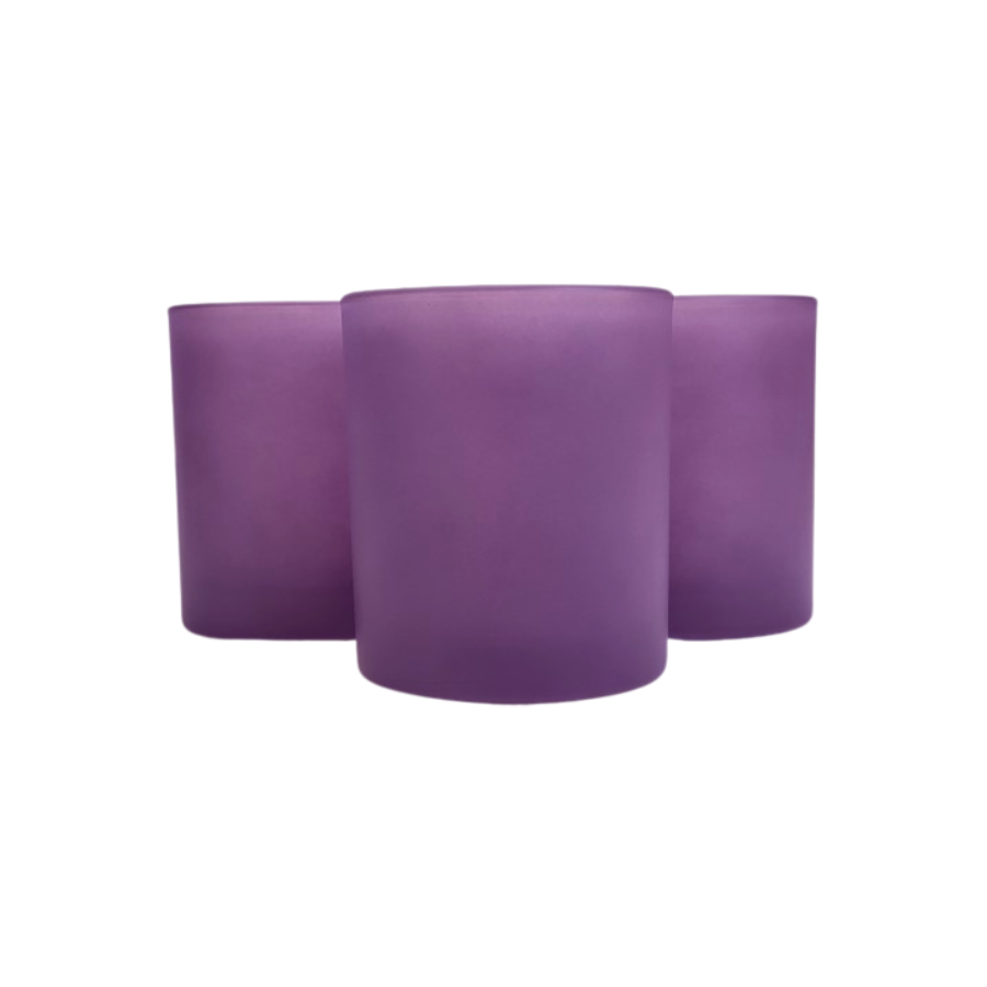 14 oz. Havana Frosted Lavender candle vessels