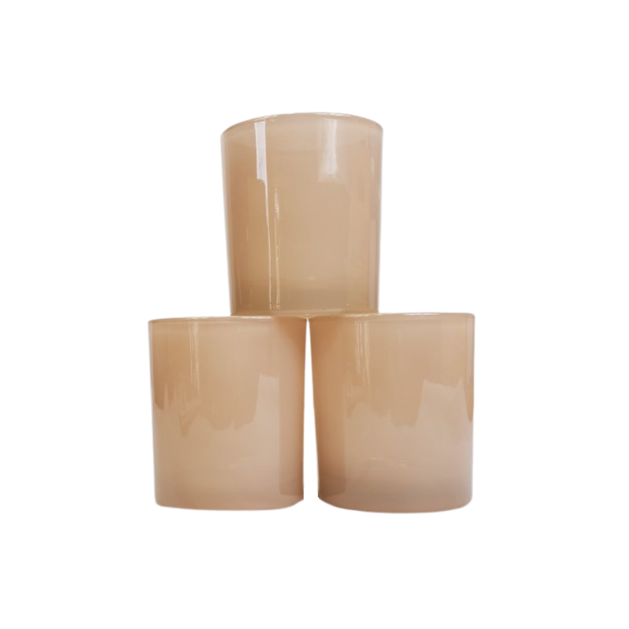 14 oz. Havana Sand Candle vessel Stacked