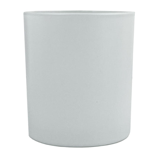 14 oz. Havana matte white candle vessel