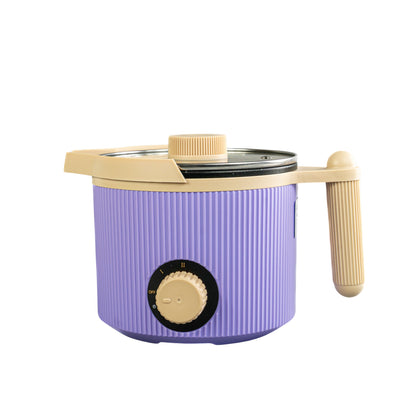 Lavender mini wax melting pot for small batch candle production