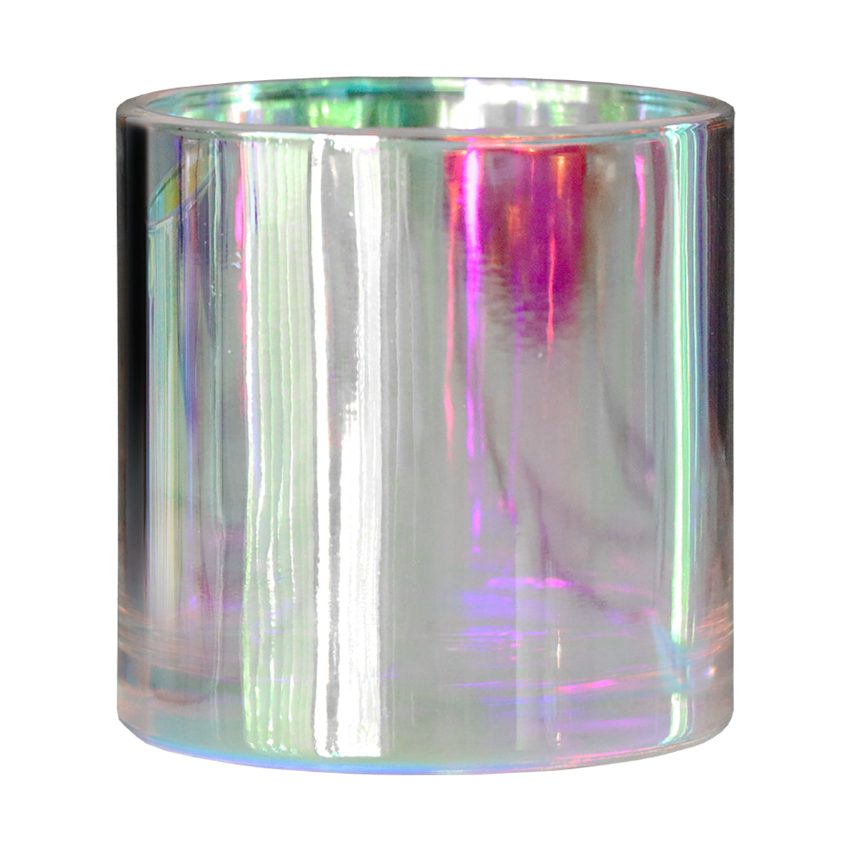 9.5oz. monticiano Chromaflair Candle Vessel Iridescent