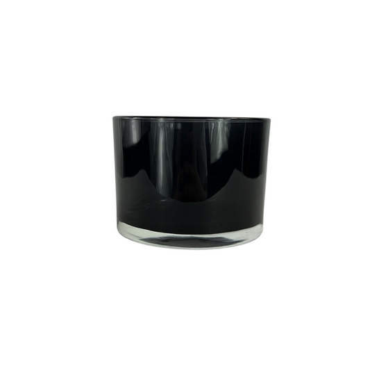 Bella Candle Vessels crystal black