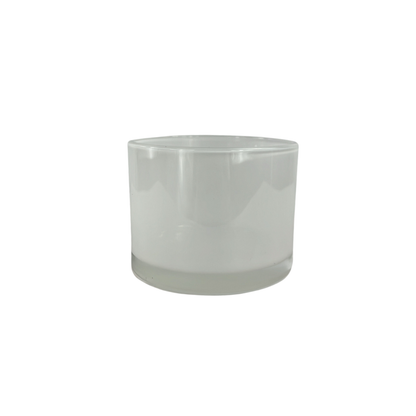 Bella Candle Vessels crystal white