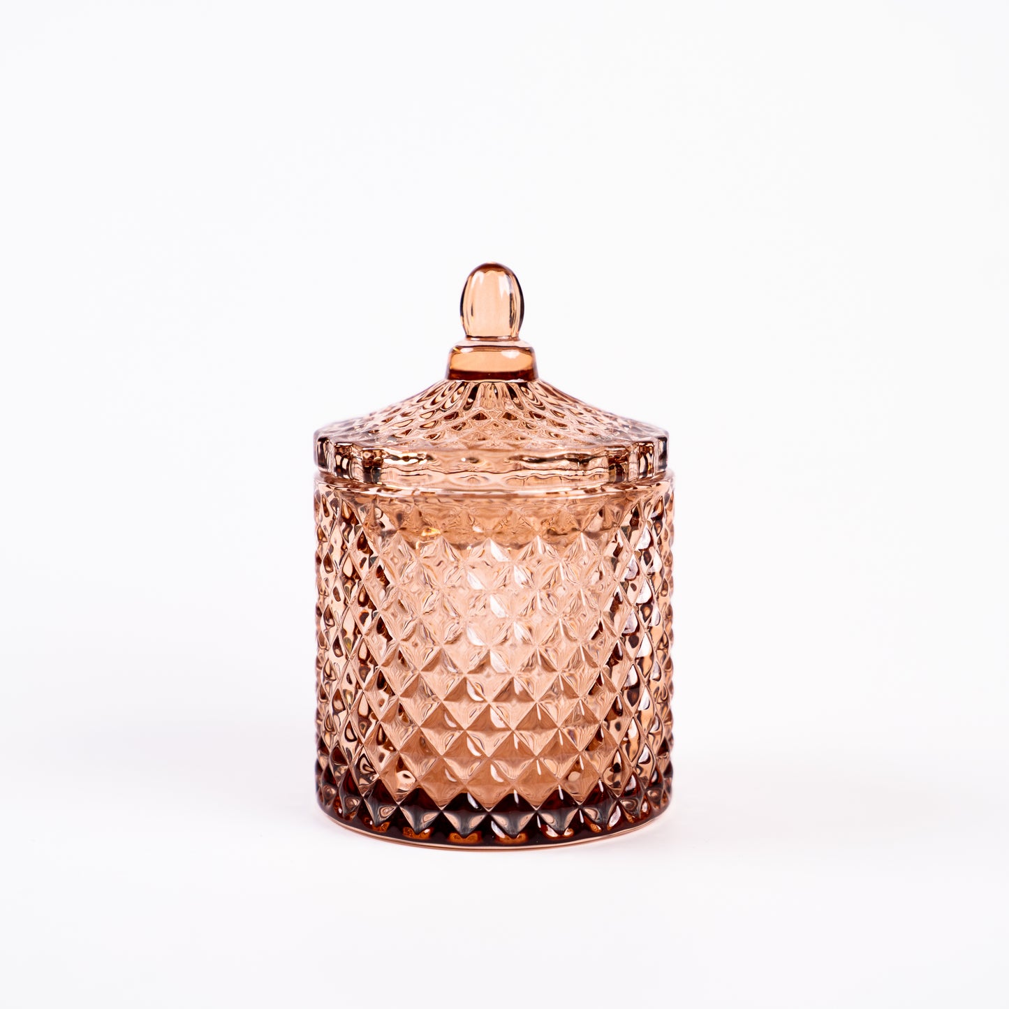 10 Oz France Clear Bronze Candle Vessel