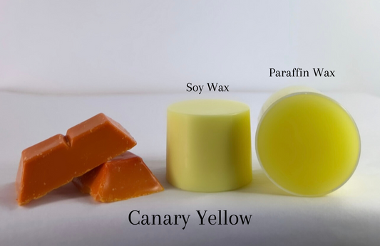 Canary Yellow Candle Dye Block