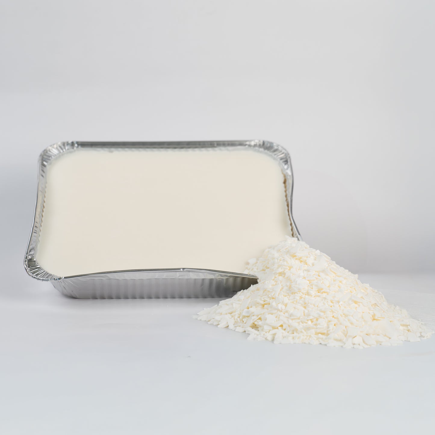 Candle wax formulated for silicone molds with smooth finish