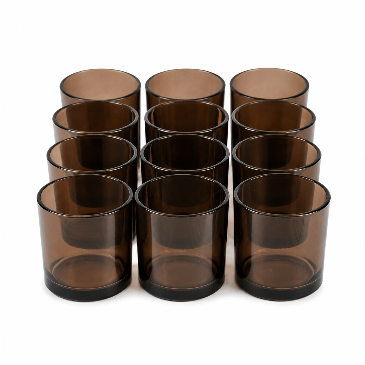 Cocoa candle vessel