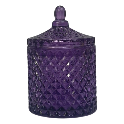 lavender candle vessel