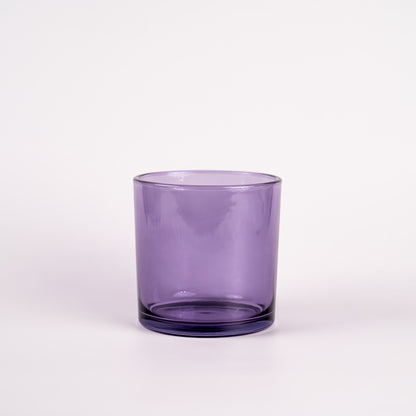 Sydney 18 oz violet glass candle jar for luxury candle making