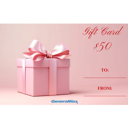 General Wax and Candle gift card $50