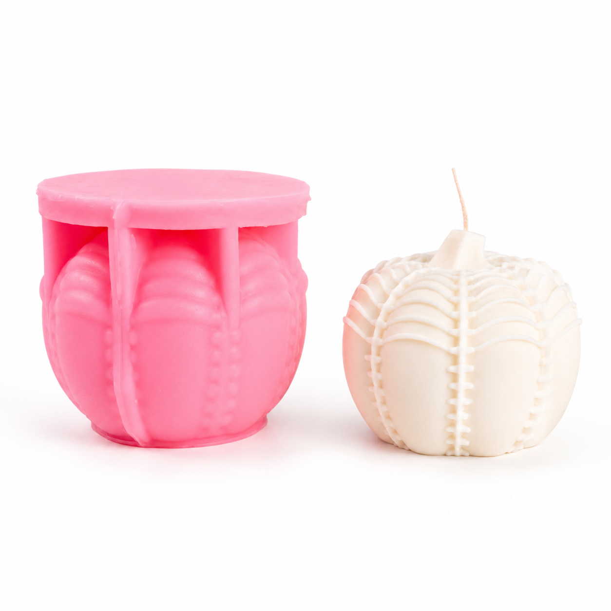 Halloween Bone Pumpkin Silicone Candle Mold