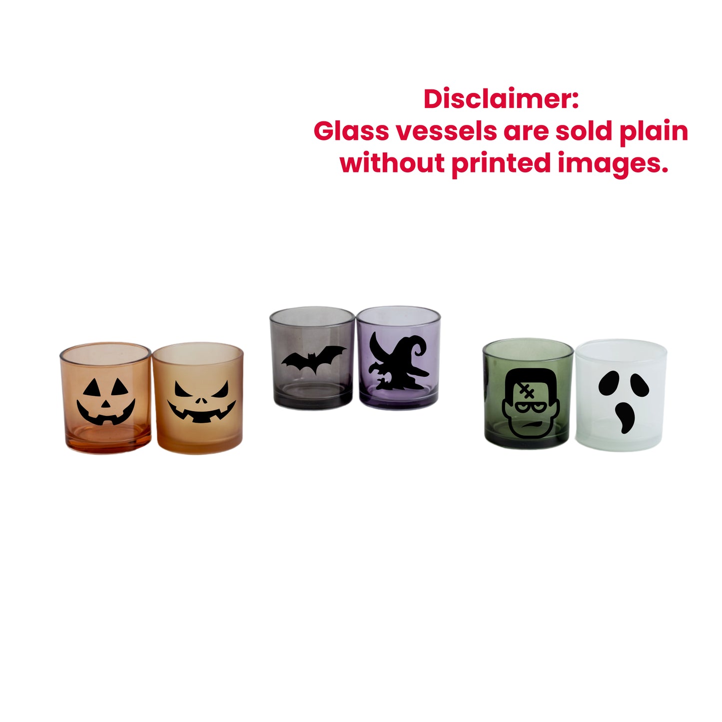 9.5 oz.  Wick-ed Kit - Candle Vessel Set