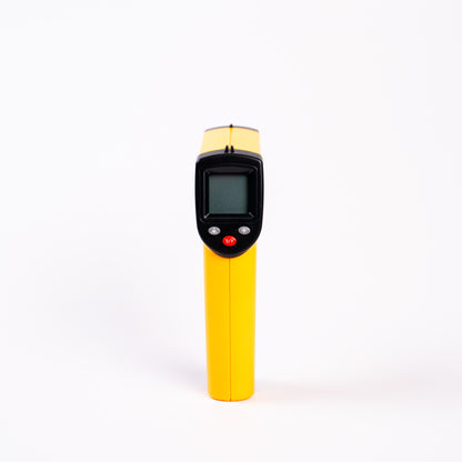 Handheld digital temperature gun for accurate candle wax testing