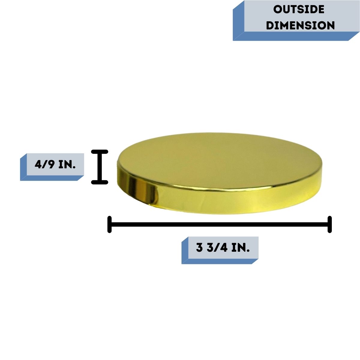 Havana Gold Lid Measurements