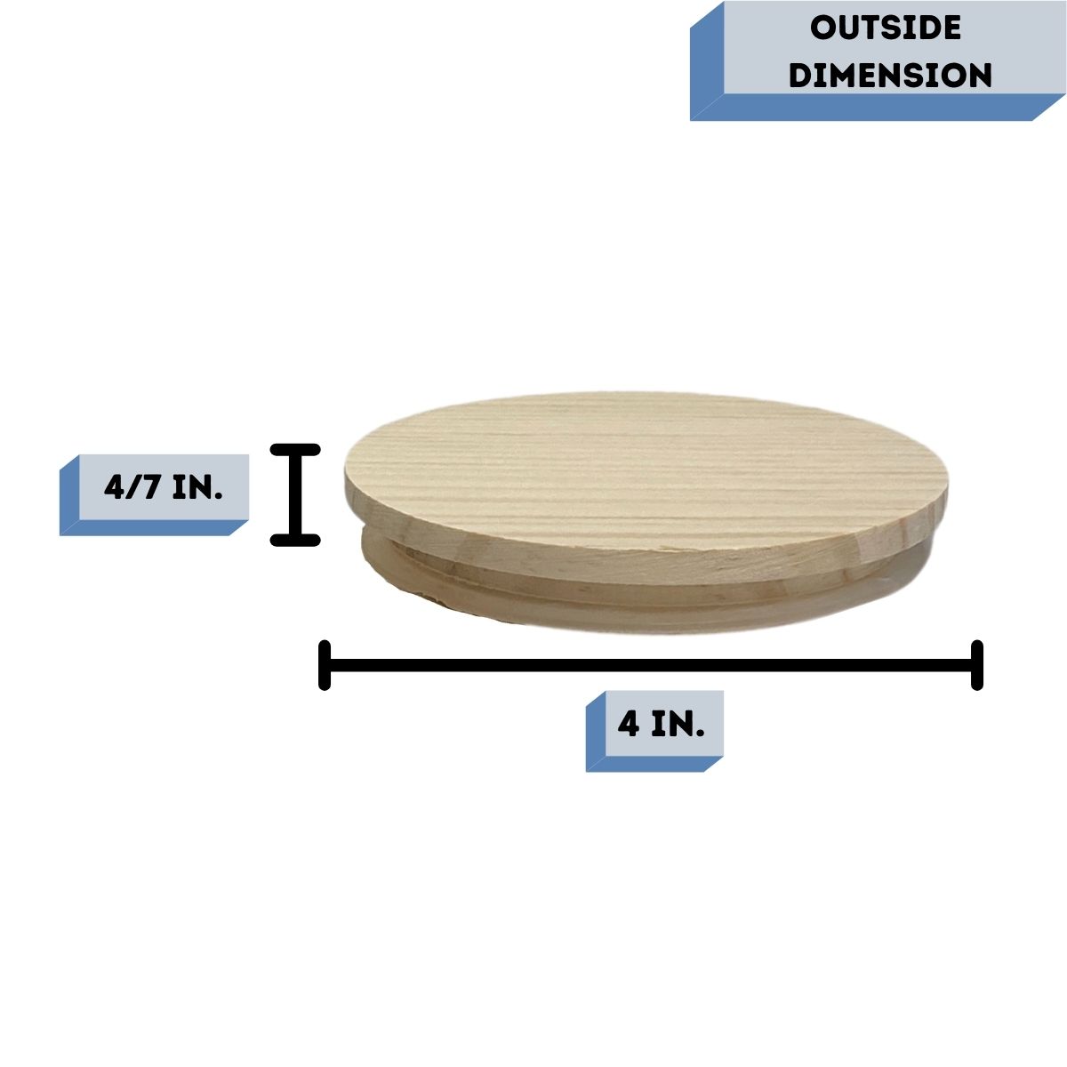 Havana Wood Lid Measurements